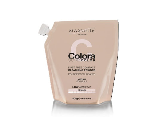 Maxxelle Colora Ultracolor Polvere Decolorante Compatta Senza Polvere, 500g