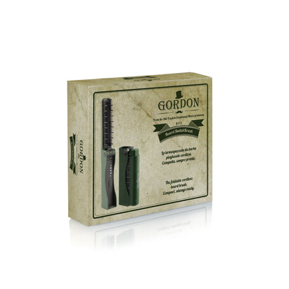 B111 Beard SwitchBrush Gordon Termospazzola da barba pieghevole cordless