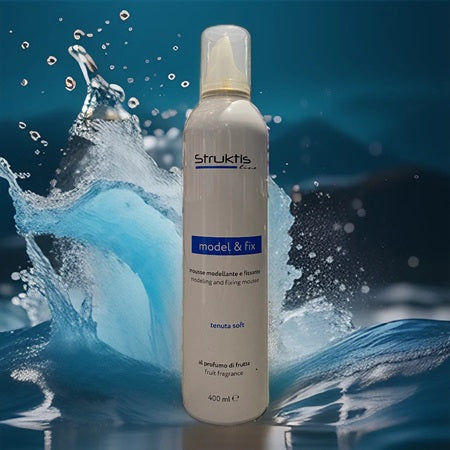 STRUKTIS MOUSSE SOFT MODELLANTE schiuma per capelli fissante 400ml
