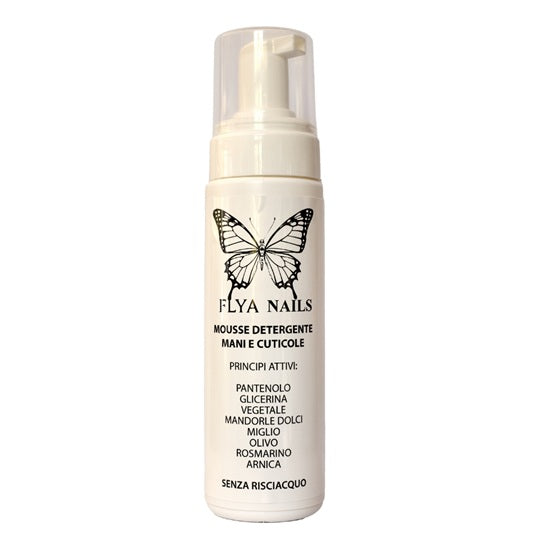 MOUSSE DETERGENTE MANI E CUTICOLE 200 ml
FLYA NAILS