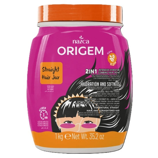ORIGEM HAIR CREAM 1000ml 2IN1 STRAIGHT