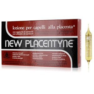 NEW PLACENTYNE Lozione per Capelli alla Placenta 12 fiale da 10ml