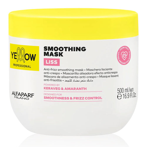 Liss Smoothing Mask 500 ml – Yellow Professional