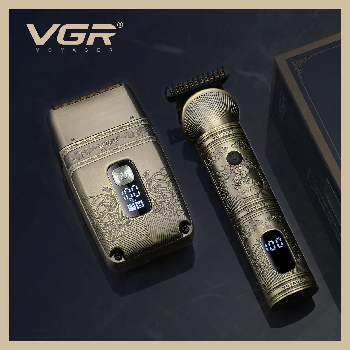 VGR V-649 – Tagliacapelli e Rasoio 2-in-1