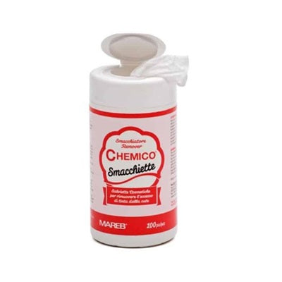 Chemico smacchiatore in salviette imbevute 100 pz per tintura capelli