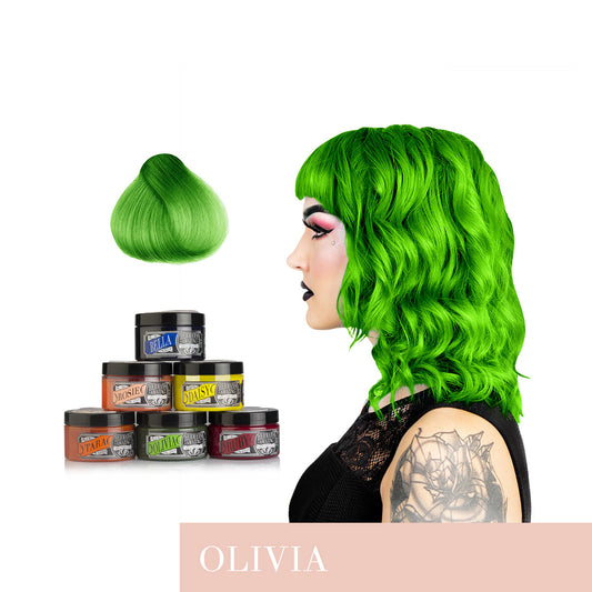 E620/10 - Crema colorante Herman's Olivia Green