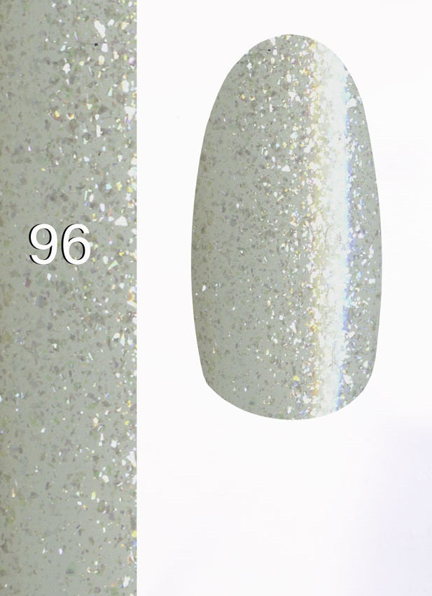 96 Bianco Perla Glitter GEL POLISH 7 ml FLYA NAILS