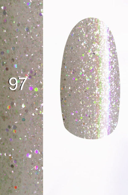 97 Rosa Cipria Glitter GEL POLISH 7 ml FLYA NAILS