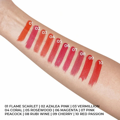 Matt Lipstick 01 Flame Scarlet