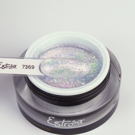 7369 Gel Super.Plus "PINK Glitter&flakes 15 ml