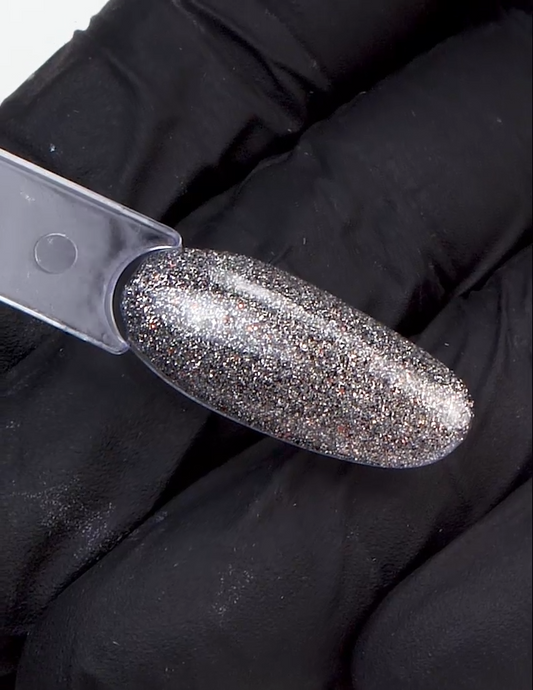 6965H Silver Glitter - Persistance semipermanente 3in1